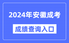 2024年安徽成考成績查詢入口網址（http://cx.ahzsks.cn）