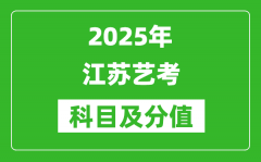 2025年江蘇藝考科目及分值設置_江蘇藝考滿分是多少