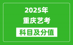 2025年重慶藝考科目及分值設置_重慶藝考滿分是多少