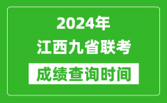 2024年江西九省聯考成績查詢時間_什么時候公布分數