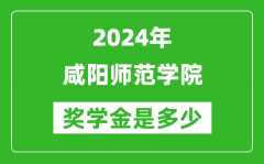 2024年咸陽師范學院獎學金多少錢_覆蓋率是多少？