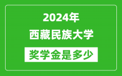 2024年西藏民族大學獎學金多少錢_覆蓋率是多少？