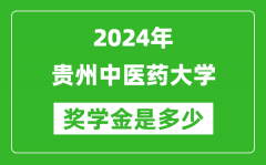 2024年貴州中醫藥大學獎學金多少錢_覆蓋率是多少？