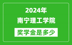 2024年南寧理工學院獎學金多少錢_覆蓋率是多少？