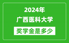 2024年廣西醫科大學獎學金多少錢_覆蓋率是多少？