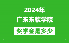 2024年廣東東軟學院獎學金多少錢_覆蓋率是多少？