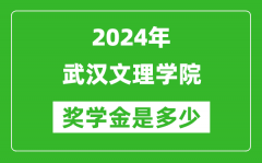 2024年武漢文理學院獎學金多少錢_覆蓋率是多少？