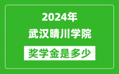 2024年武漢晴川學院獎學金多少錢_覆蓋率是多少？