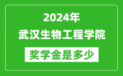 2024年武漢生物工程學院獎學金多少錢_覆蓋率是多少？