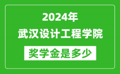 2024年武漢設計工程學院獎學金多少錢_覆蓋率是多少？