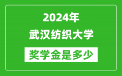 2024年武漢紡織大學獎學金多少錢_覆蓋率是多少？