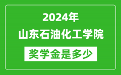 2024年山東石油化工學院獎學金多少錢_覆蓋率是多少？