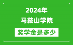 2024年馬鞍山學院獎學金多少錢_覆蓋率是多少？