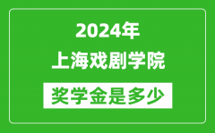 2024年上海戲劇學院獎學金多少錢_覆蓋率是多少？