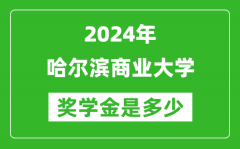 2024年哈爾濱商業大學獎學金多少錢_覆蓋率是多少？