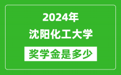 2024年沈陽化工大學獎學金多少錢_覆蓋率是多少？