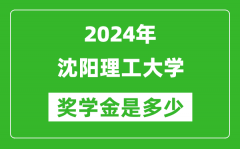 2024年沈陽理工大學獎學金多少錢_覆蓋率是多少？