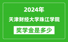 2024年天津財經大學珠江學院獎學金多少錢_覆蓋率是多少？